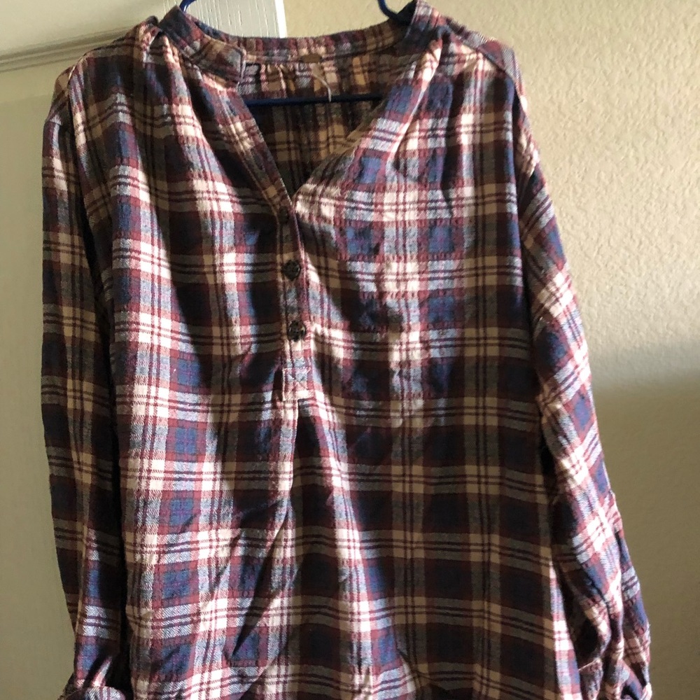 FREE PEOPLE flannel
